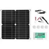 40w 18v Monokristallines Flexibles Solarmodul Mit 30a-regler Für Wohnmobil Und Auto