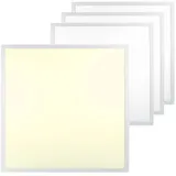 enovalite LED Panel 4er Pack 62x62 cm 36W warmweiß