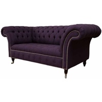 JVmoebel Chesterfield-Sofa, Chesterfield Sofa Wohnzimmer Sofas Couch Klassisch Design Elegant lila