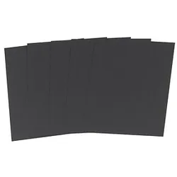 folia Fotokarton schwarz 300 g/qm 50 Blatt