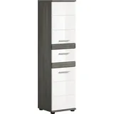WELLTIME Hochschrank LUCCA 35 x 31 x 137 cm Weiß