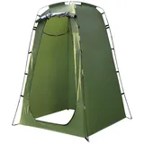 Bimhayuu Toilettenzelt Duschzelt Pop Up Umkleidezelt Camping Umkleidezelt Privatsphäre Duschzelt wasserdicht UV-Schutz Toilette für Strand, Angeln, Wandern, Baden, Dressing, Outdoor (Grün)