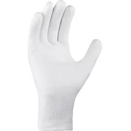 TRIZERATOP teXXor® Polyester-Strickhandschuhe POLYURETHAN BESCHICHTET weiß/weiß