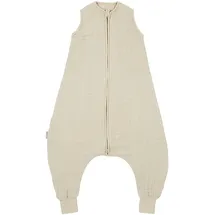 Meyco Baby Sommer-Sleepoverall Mull 0.5 Tog beige, 80