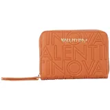 Valentino Pansy Zip Around Geldbörse Damen braun