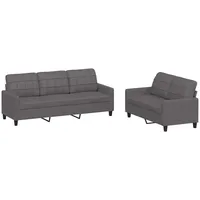 3er Set Wohnzimmer Jugendsofa Relaxsofa Sofas & Couch Sofa Loungesofa Kunstleder