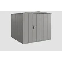 Hörmann EcoStar Gerätehaus Elegant-S 2,38 x 2,38 m Grau