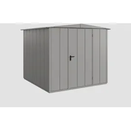 Hörmann EcoStar Gerätehaus Elegant-S 2,38 x 2,38 m Grau