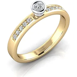 Verlobungsring VR30 585er Gelb-/Weiflgold - 8022