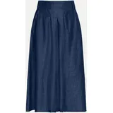 Cartoon A-Linien-Rock Blau 44
