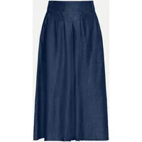 Cartoon A-Linien-Rock Blau 44