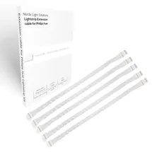 Light Solutions Kabel für Philips Hue LightStrip V4 15W weiß 15 cm 5 St.