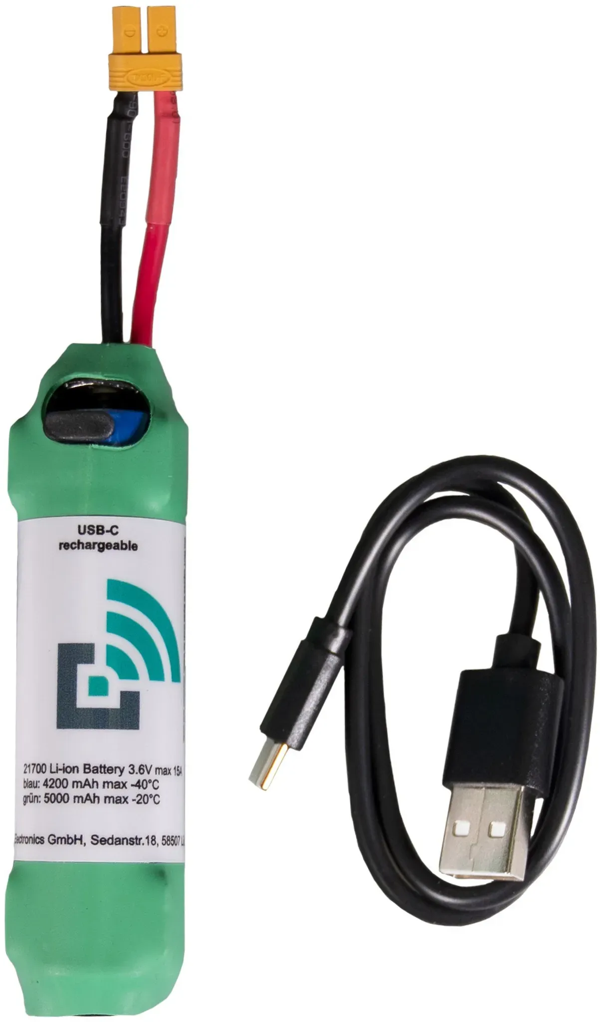 Trapmaster Ersatzakku für Melder mit gelbem Stecker