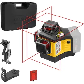 Stabila Kreuzlinienlaser LAX 600, selbstnivellierend, 3 x 360°, max. Reichweite: 30 m, Gelb