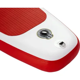 BESTWAY Hydro-Force SUP Paddle Board 381 x 76 x 15 cm rot/weiß