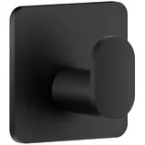 Smedbo Handtuchhaken BB4455 CUBE, Schwarz - 3 x 3 cm - Edelstahl - selbstklebend