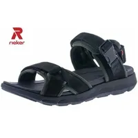 Rieker Evolution Sandale Schwarz | Schwarz - 45