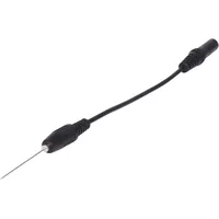 KS Tools 4,0 mm Eingangsbuchse auf nadelförmige Prüfspitze, schwarz