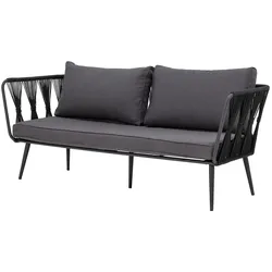 Bloomingville - Pavone Outdoor Sofa, schwarz
