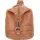 The Skandinavian Brand Mini Leder Rucksack Cognac
