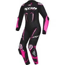 IXON Vortex 3 Lederkombi - Black / Pink / White - S