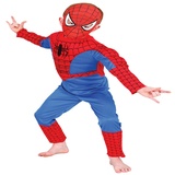 Spiderman – I-881309 – Kostüm – Luxuskostüm + Sturmhaube – Spiderman