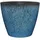 classic home & garden Classic Home and Garden Vogue Pflanztöpfe mit Keramik-Qualitäts-Finish – Moderne Blumentöpfe drinnen/draußen – UV-beständige Veranda-Übertöpfe – dekorativer Topf für Blumen/Kräuter (20,3 cm, Indigo)