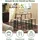 SoBuy Bartisch 100 x 60 x 87 cm Holzfarbe