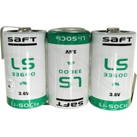 Saft 3 x LS33600 Lithium Batteriepack 10,8 Volt Primary