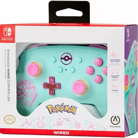 PowerA Controller Enhanced Wired Pokemon Friends Nintendo Switch - Multicolour