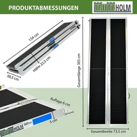 Trutzholm Rollstuhlrampe 272 kg