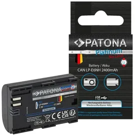 PATONA Platinum Akku mit USB-C Input Canon LP-E6P