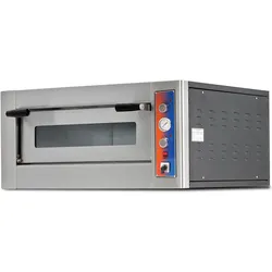 Elektrischer Pizzaofen Kapazität 4 Pizzen Durchmesser 30 cm 890x810x435mm