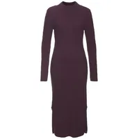 LASCANA Strickkleid Damen bordeaux/burgunder Gr.38