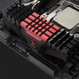 PNY XLR8 (2 x 8GB, 3200 MHz DDR4-RAM, DIMM), RAM, Schwarz