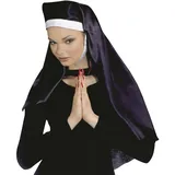 w widmann milano party fashion 8428S - Nonnenhaube, Klosterfrau, Nonnen Kopfbedeckung, Ordensschwester