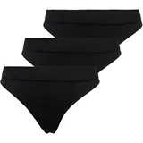 Only T-String 3 St. Schwarz M