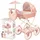 Decuevas Toys DeCuevas 81074 Faltbarer Puppenwagen mit Tasche und Zubehör Tulipe 2025 - 81 cm