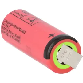 Panasonic Akkuman.de Sanyo UR18500Y 1300mAh Li-ion Akku mit U-Lötfahne Akku
