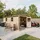 TIMBELA Gartenhaus 4,93 x 3,03 m Beige