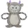 Trixie Monster mit Seil 33 cm Mehrfarbig