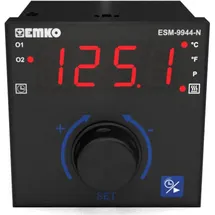 EMKO ESM-9944-N 2-Punkt Temperaturregler Pt100 -200 bis 1700 °C Relais 7 A 96 x 96 x 96 mm