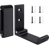 2er-pack Klapphaken – 90° Klappbare Wandhaken – Aluminium – 15 Kg Tragkraft – Schwarz – Für Küche, Bad, Wand