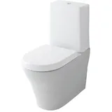 TOTO MH Stand-WC mit WC-Sitz Weiß