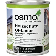 OSMO Holzschutz Öl-Lasur 750 ml ebenholz
