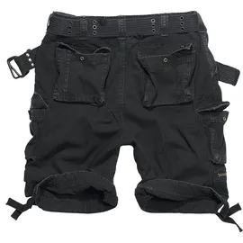 Brandit Textil Savage Vintage Kurze Hose Black 6XL