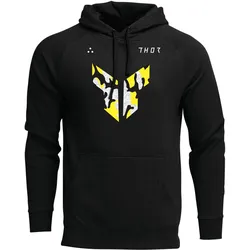 Thor Iconic, Kapuzenpullover - Schwarz/Gelb/Weiß - L