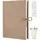 luxuskollektion Selbstklebendes Fotoalbum 60 Weiße Seiten Scrapbook DIY Album Hochzeit