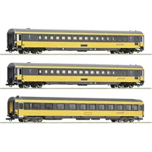 Roco 3-tlg. Set: Reisezugwagen Regiojet 6200082 H0