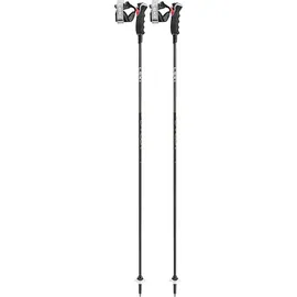 Leki Alpino Leki Carbon 12 3D Skistöcke (Größe 135cm, schwarz)